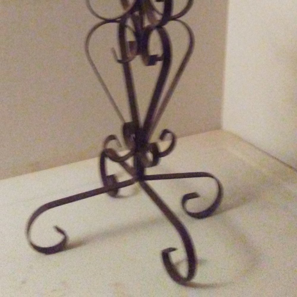 Iron Vintage Candle Holder
